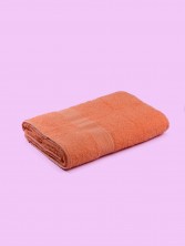 Полотенце махровое 40x70 оранжевое