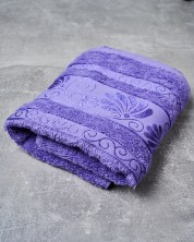 Полотенце махровое Капелла 50x85 фиолетовое