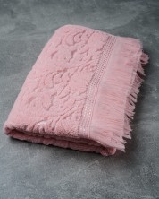 Полотенце махровое Камеллиа 70x135 розовое