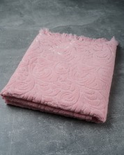 Полотенце махровое Камеллиа 100x150 розовое