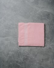 Полотенце махровое Кристаллики 50x85 розовое